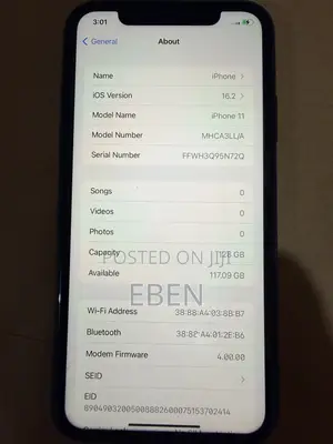 Apple iPhone 11 128 GB Black