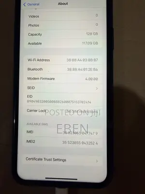 Apple iPhone 11 128 GB Black