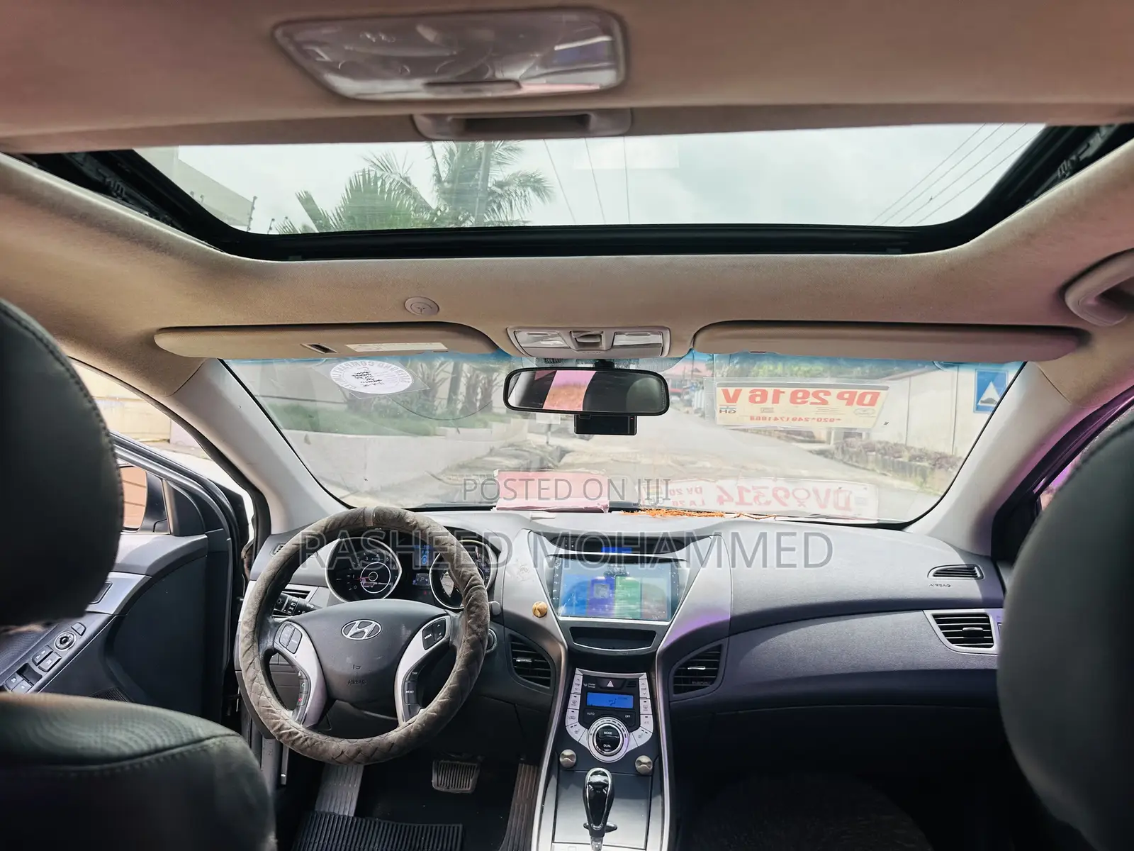Hyundai Elantra Limited 4dr Sedan (1.8L 4cyl 6A) 2015 Gray