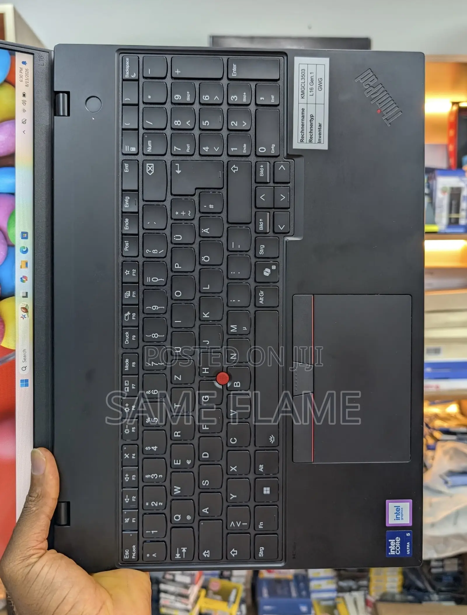 Laptop Lenovo ThinkPad L15 Gen 3 16GB Intel Core Ultra 5 SSD 512GB