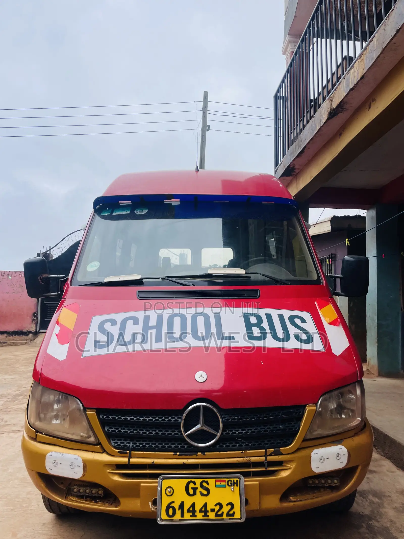 Mercedes-Benz Sprinter 2005 Red
