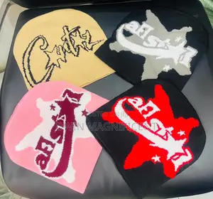 Trendy Y2k-Style Graphic Knit Beanies