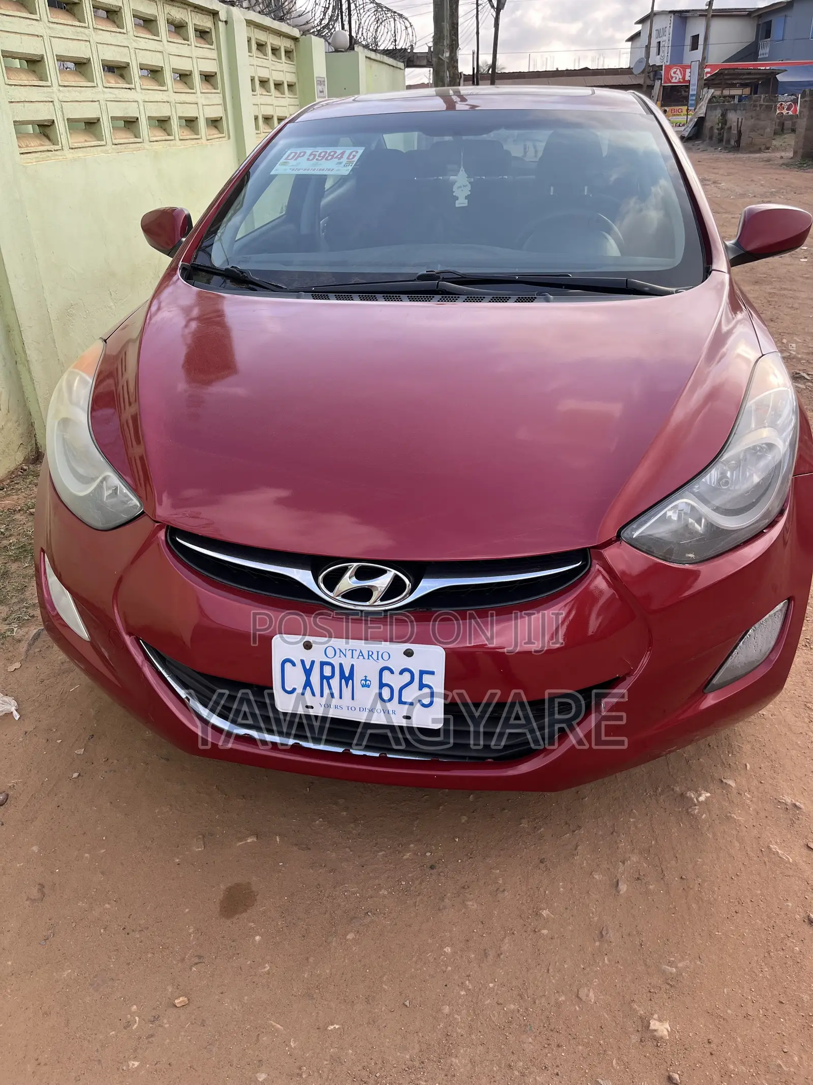Hyundai Elantra SE Sedan FWD (1.8L 4cyl 6M) 2016 Red