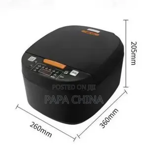 Fully Programmable Silver Crest 5L Rice Cooker