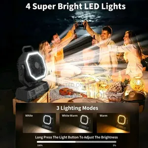 Recharge Powerbank Fan