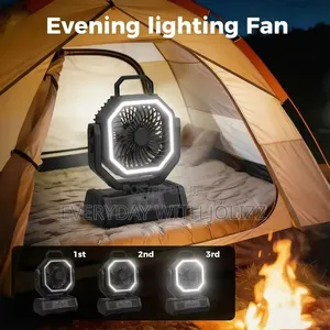 Recharge Powerbank Fan