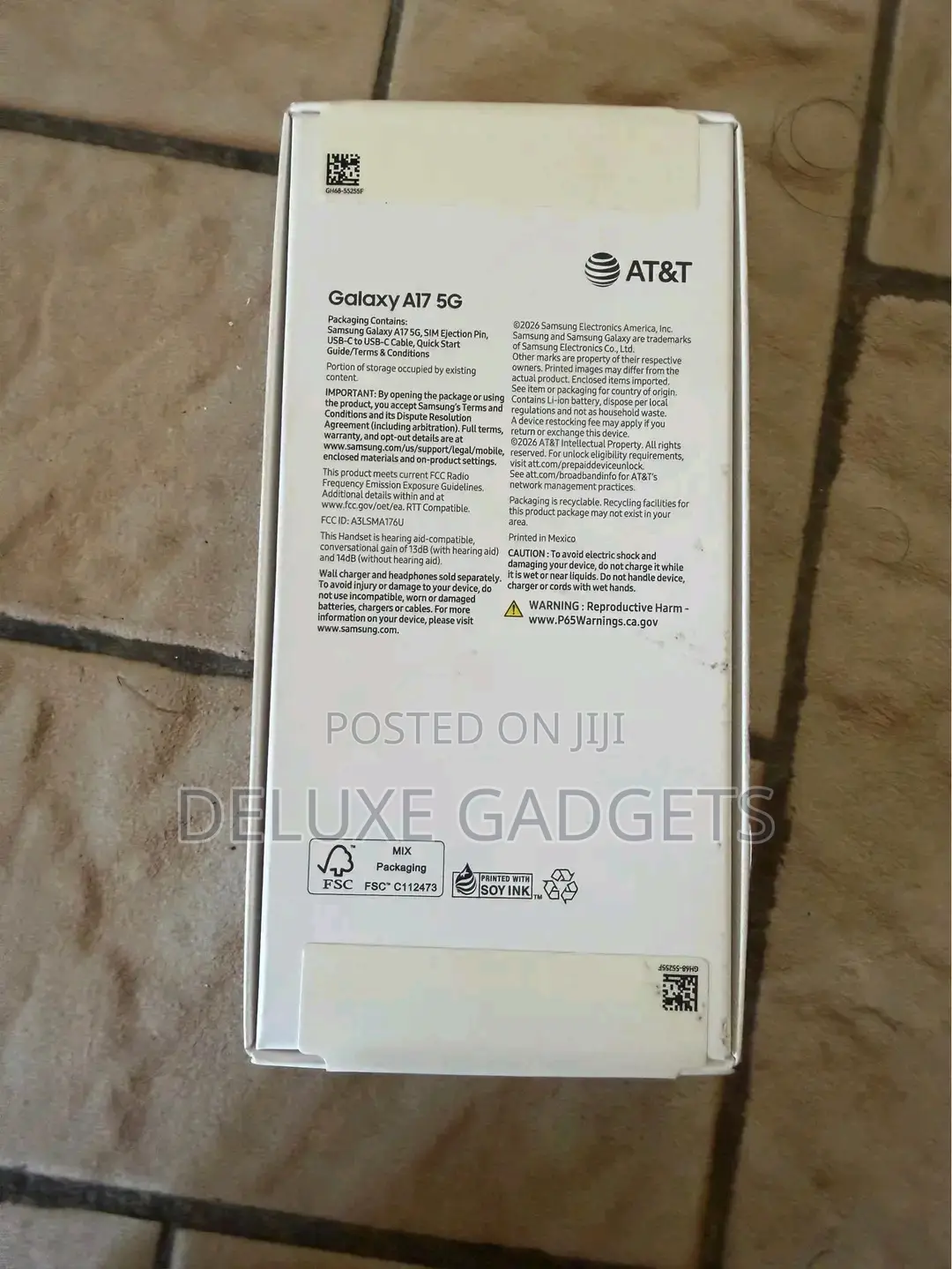 New Samsung Galaxy A17 5G 256 GB Black