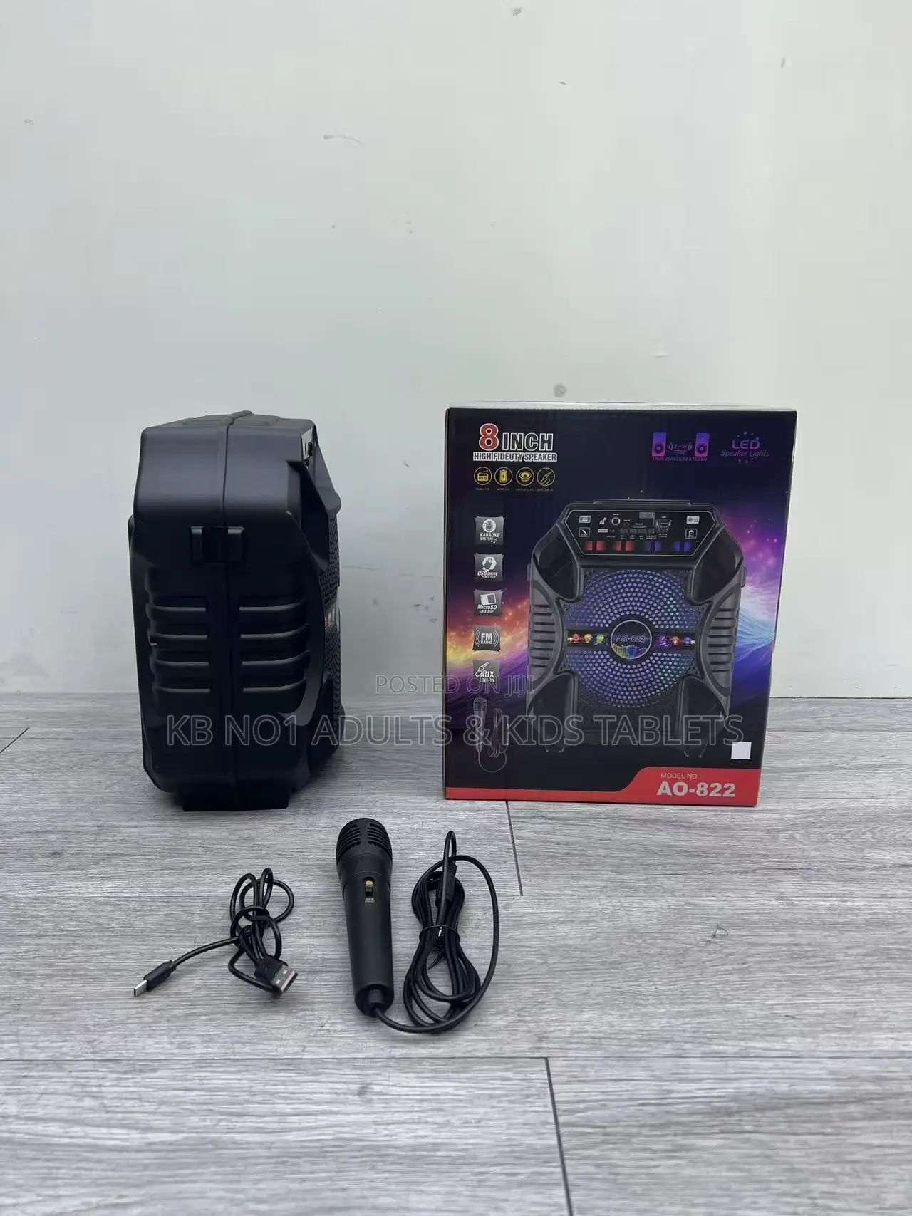 AVCrowns AO-823 Bluetooth Outdoor Subwoofer Bass Wireless Speaker