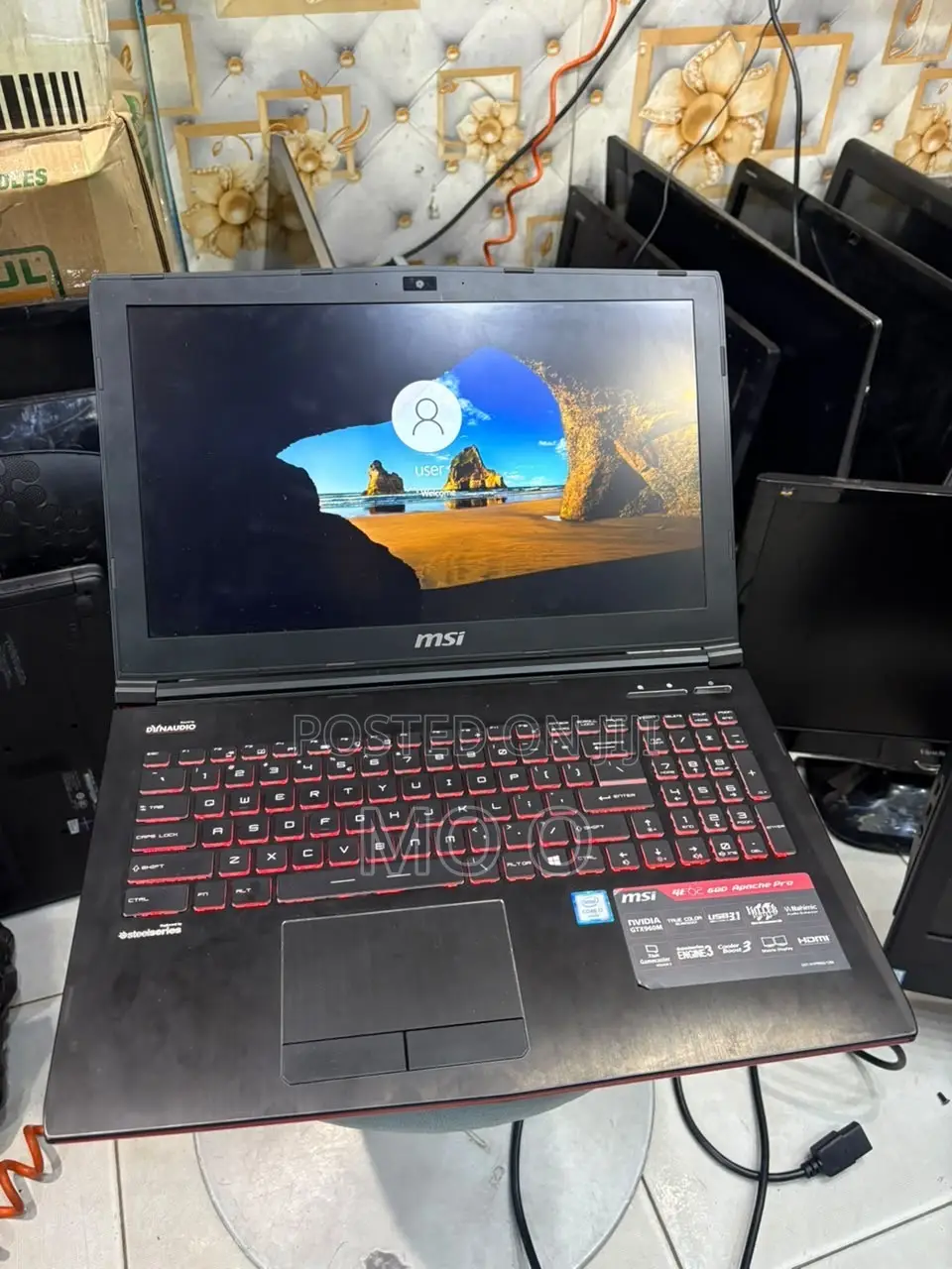 Laptop MSI GE620DX 16GB Intel Core i7 HDD+SSD 128GB