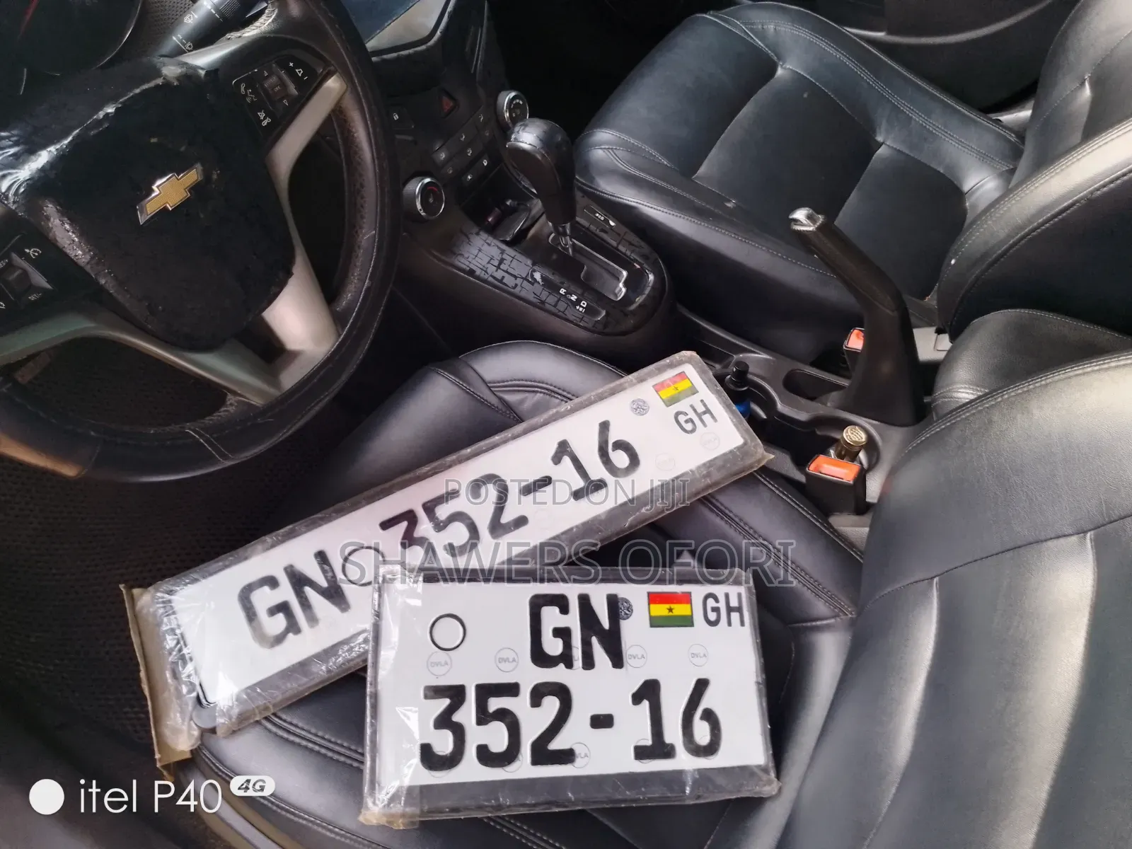 Chevrolet Cruze 2012 Black