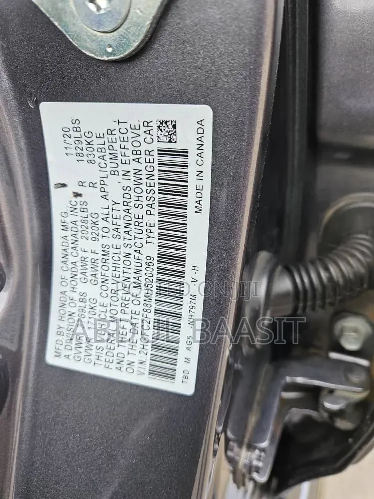 Honda Civic 2021 Gray