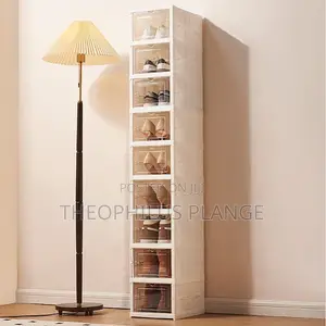 Shoe Rack Plain Glass
