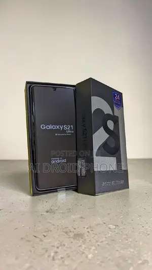 New Samsung Galaxy S21 Ultra 5G 128 GB Silver