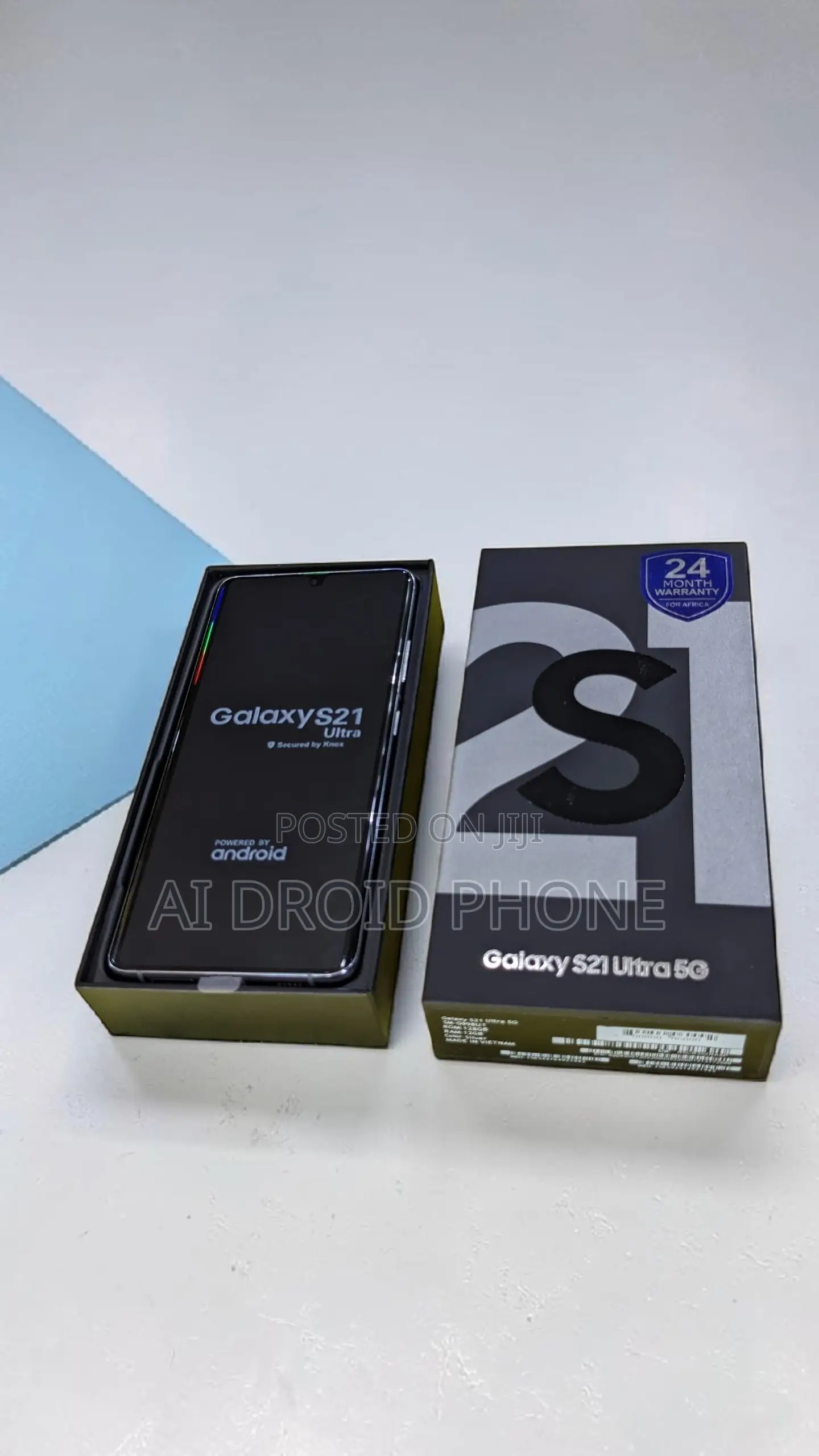 New Samsung Galaxy S21 Ultra 5G 128 GB Black