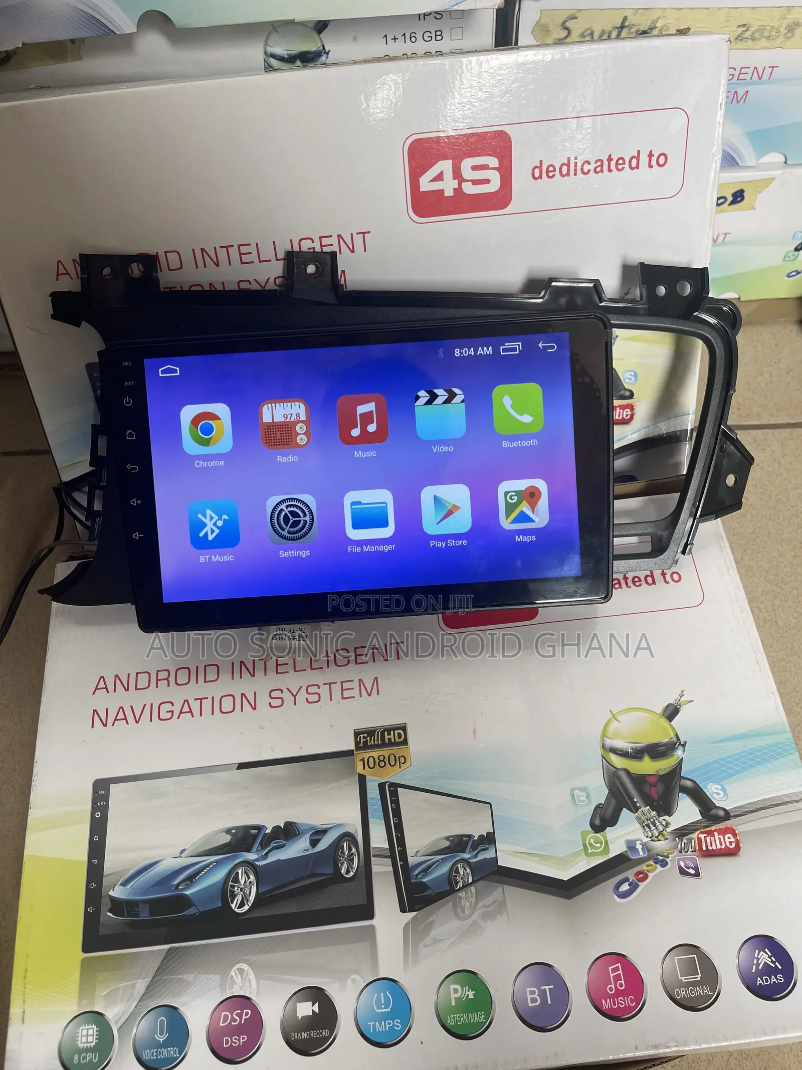 Kia Optima 2012 Android Infotainment Upgrade Screen 9”