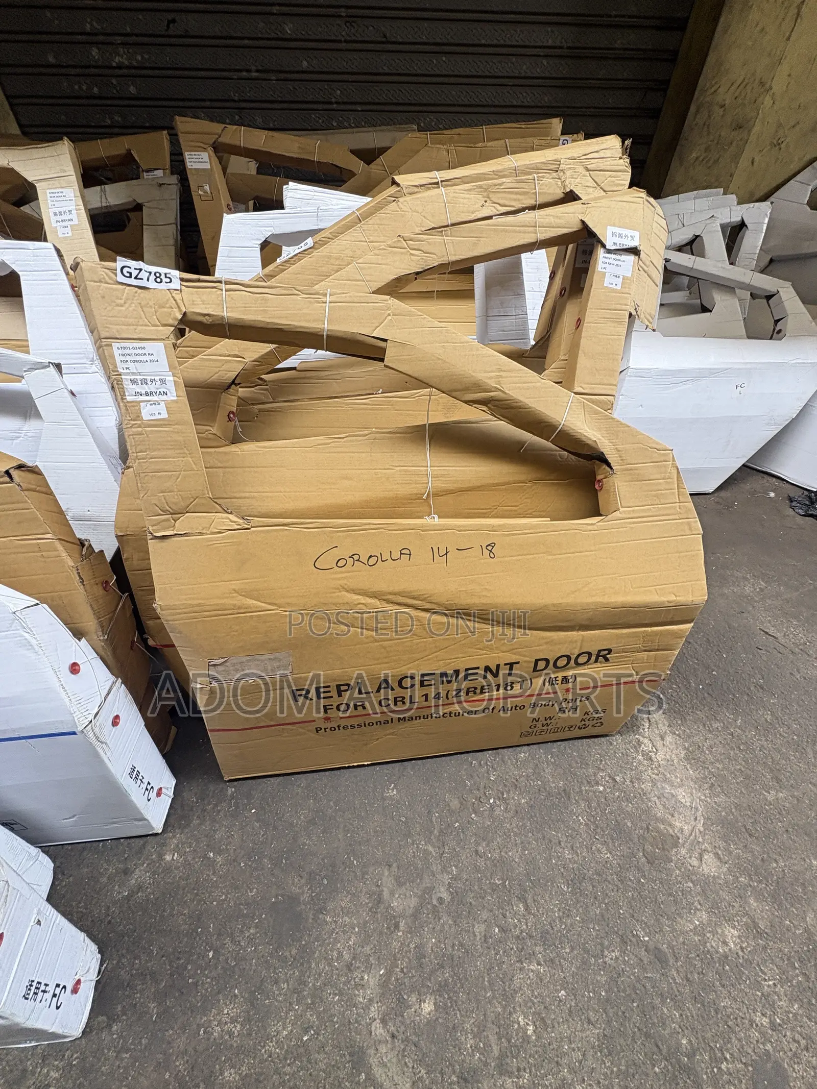 Toyota Corolla Door 2014 2015 2016 2017 2018 2019