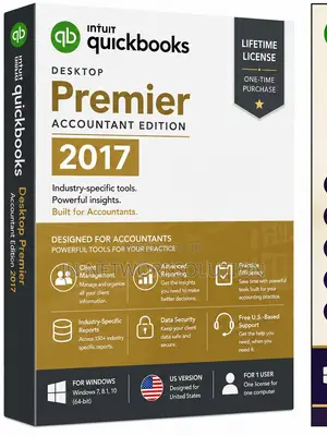 Intuit QuickBooks Desktop Premier Accountant Edition 2017 Lifetime
