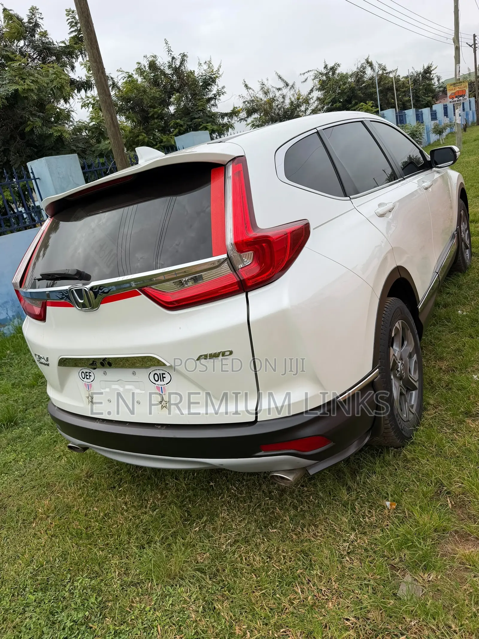 Honda CR-V EX AWD 2018 White