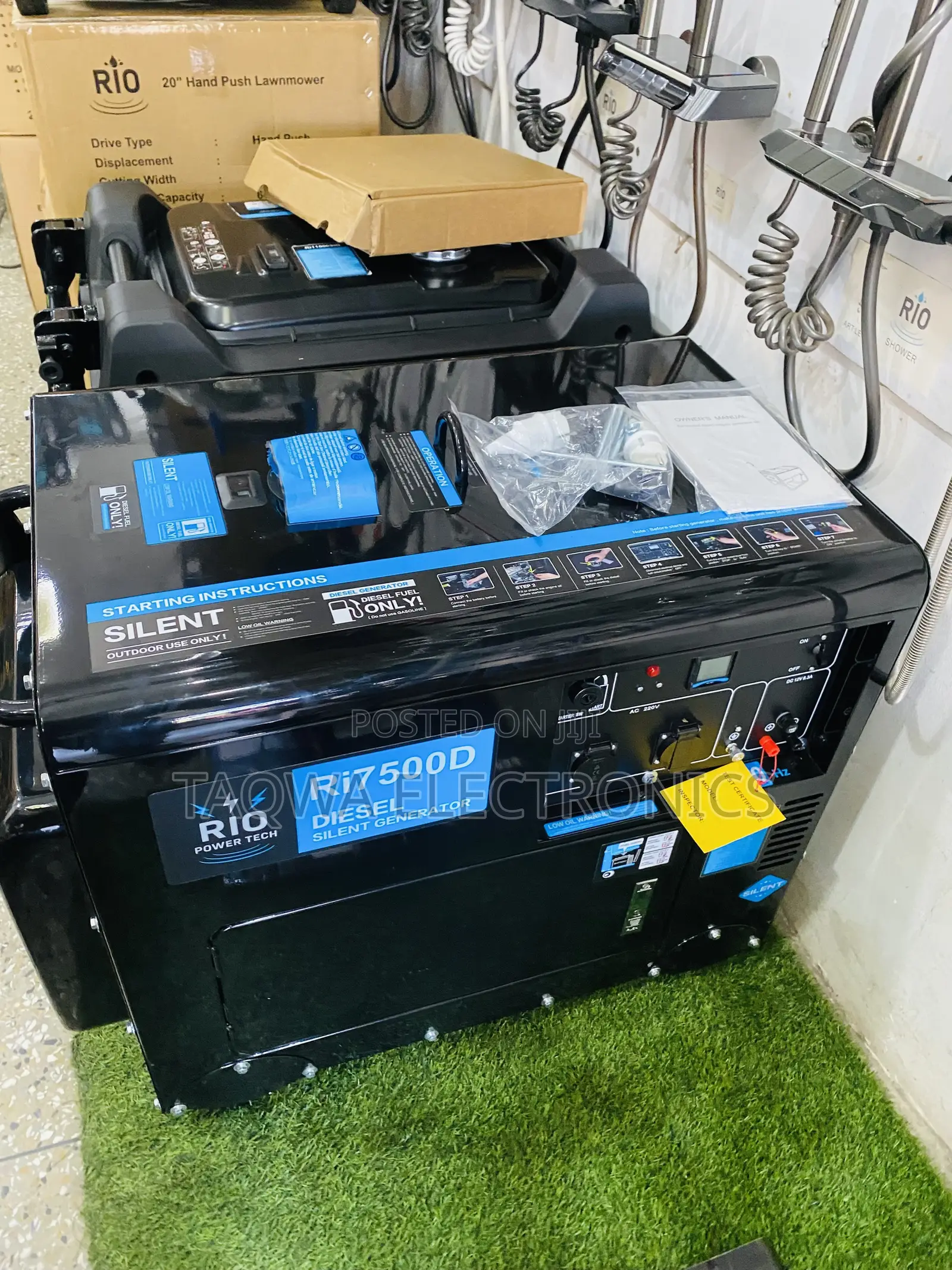 Powerful Rio Diesel Generator,5.5kva