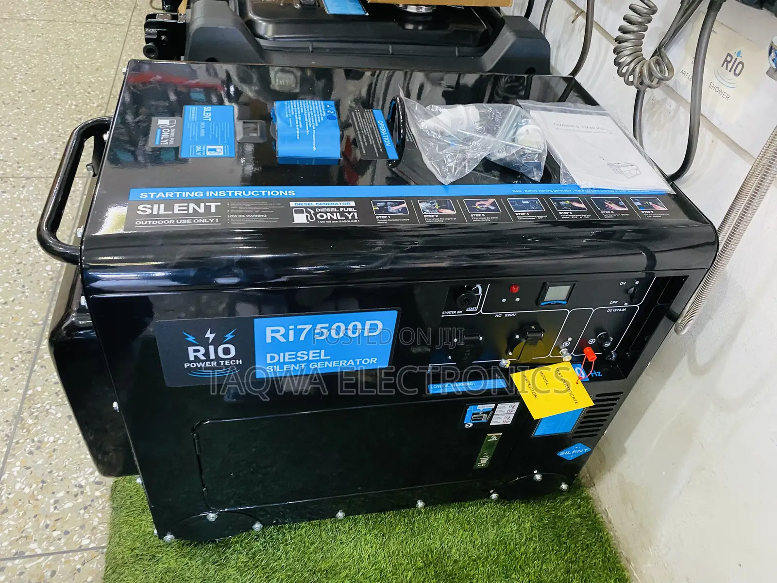 Quality Build- Rio 5.5kva Diesel Generator