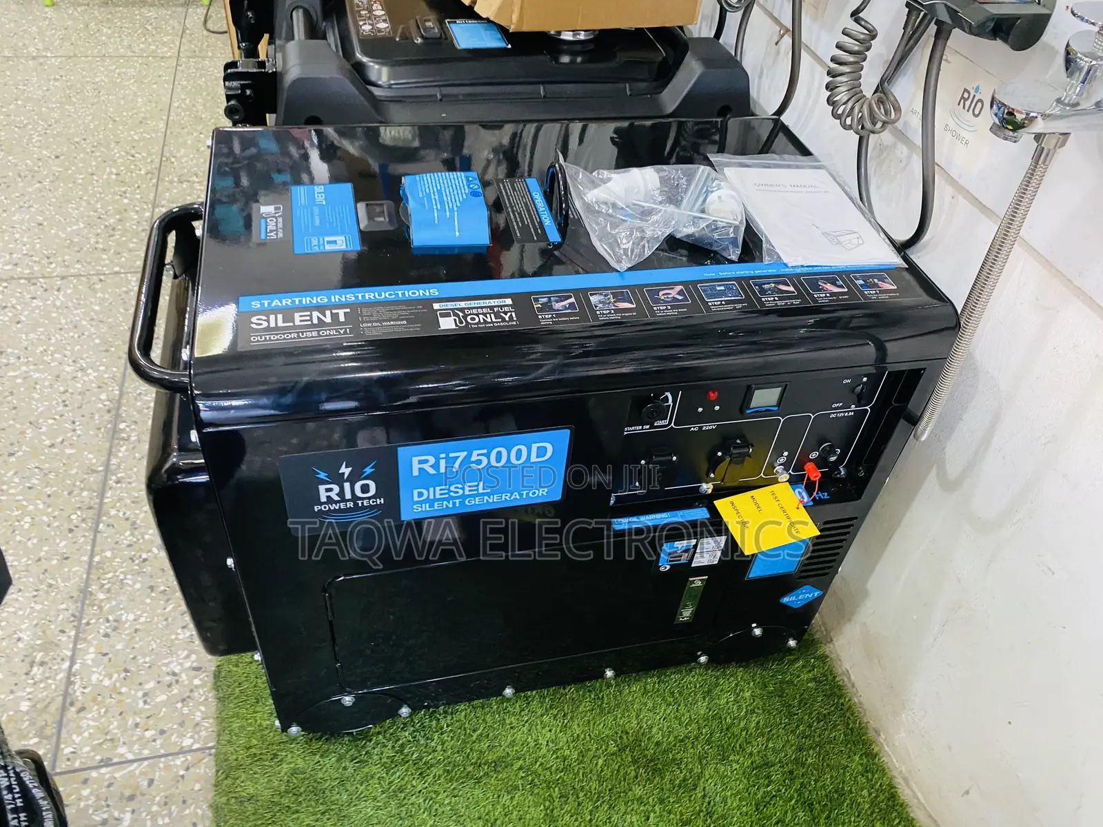 Heavy Duty Rio 5:5kva Diesel Generator
