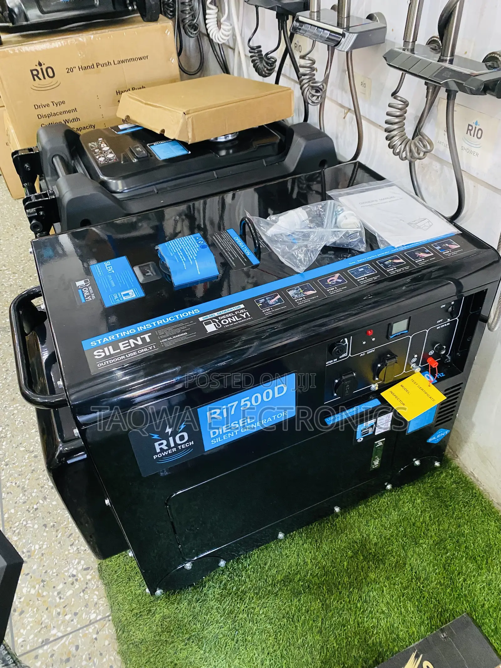 Heavy Duty Rio 5:5kva Diesel Generator