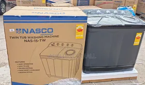 Nasco Washing Machine 15kg Semi Automatic