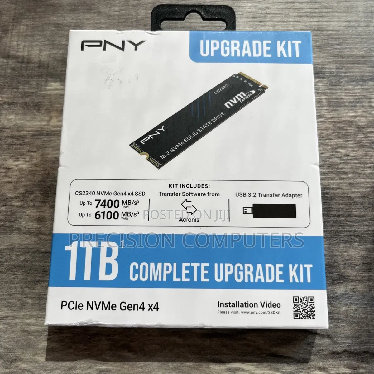 Pny CS2340 1tb Gen4 7600mb/S SSD