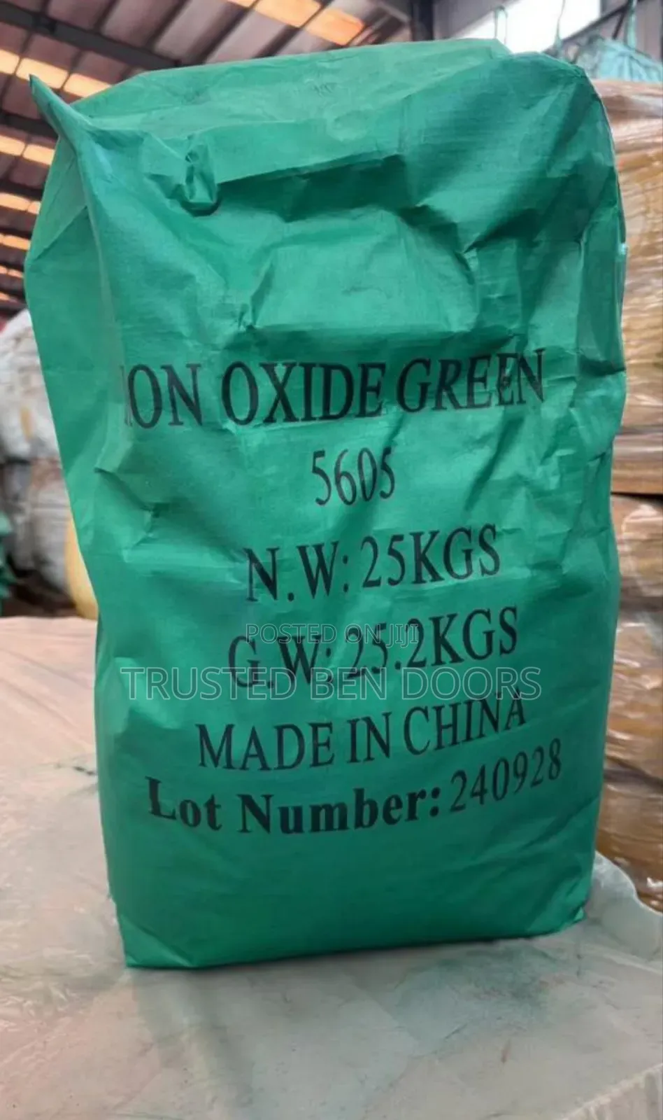 Green Pigment Powder Iron Oxide Pigment for Concrete Stampand Blocks