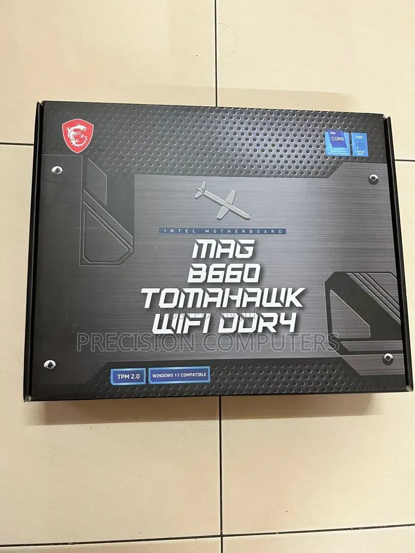 MSI B660 Tomahawk WiFi DDR4 ( Intel 12th/13th/14th Gen Motherboard)