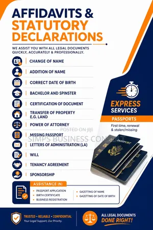 Commissioner of Oath Services