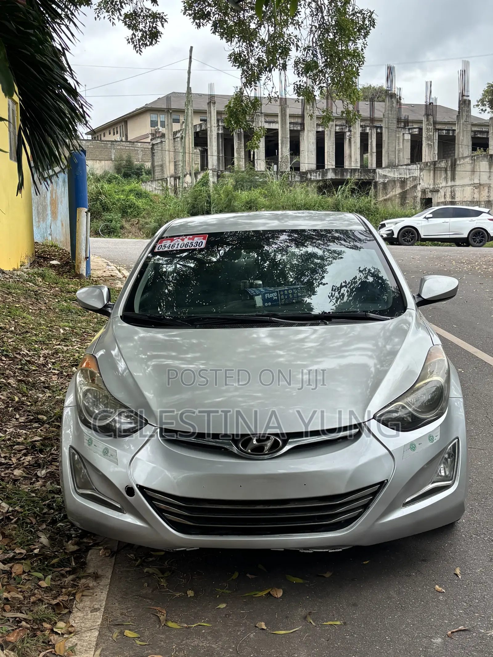 Hyundai Elantra GLS Sedan FWD (1.8L 4cyl 6A) 2013 Silver