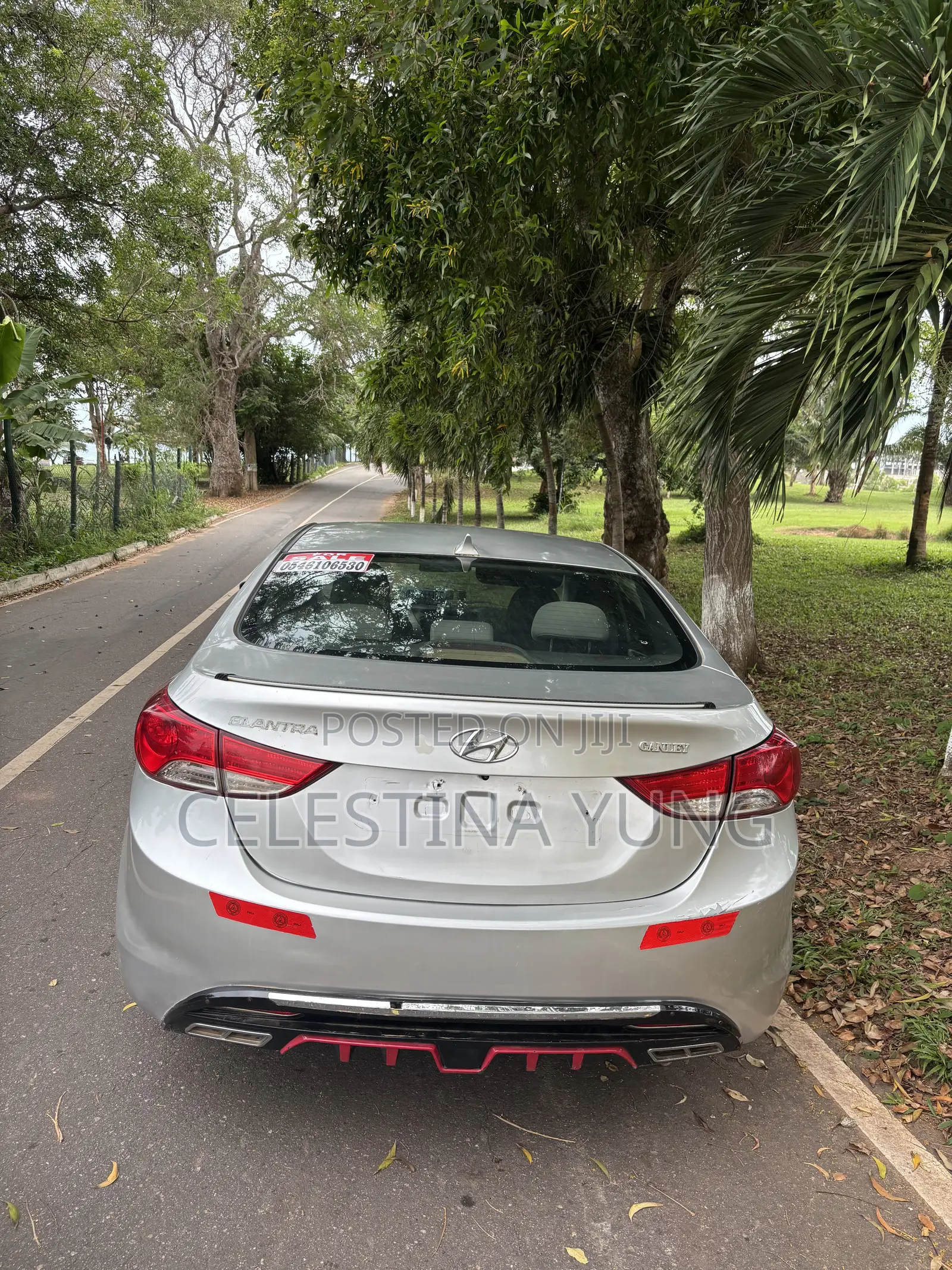 Hyundai Elantra GLS Sedan FWD (1.8L 4cyl 6A) 2013 Silver