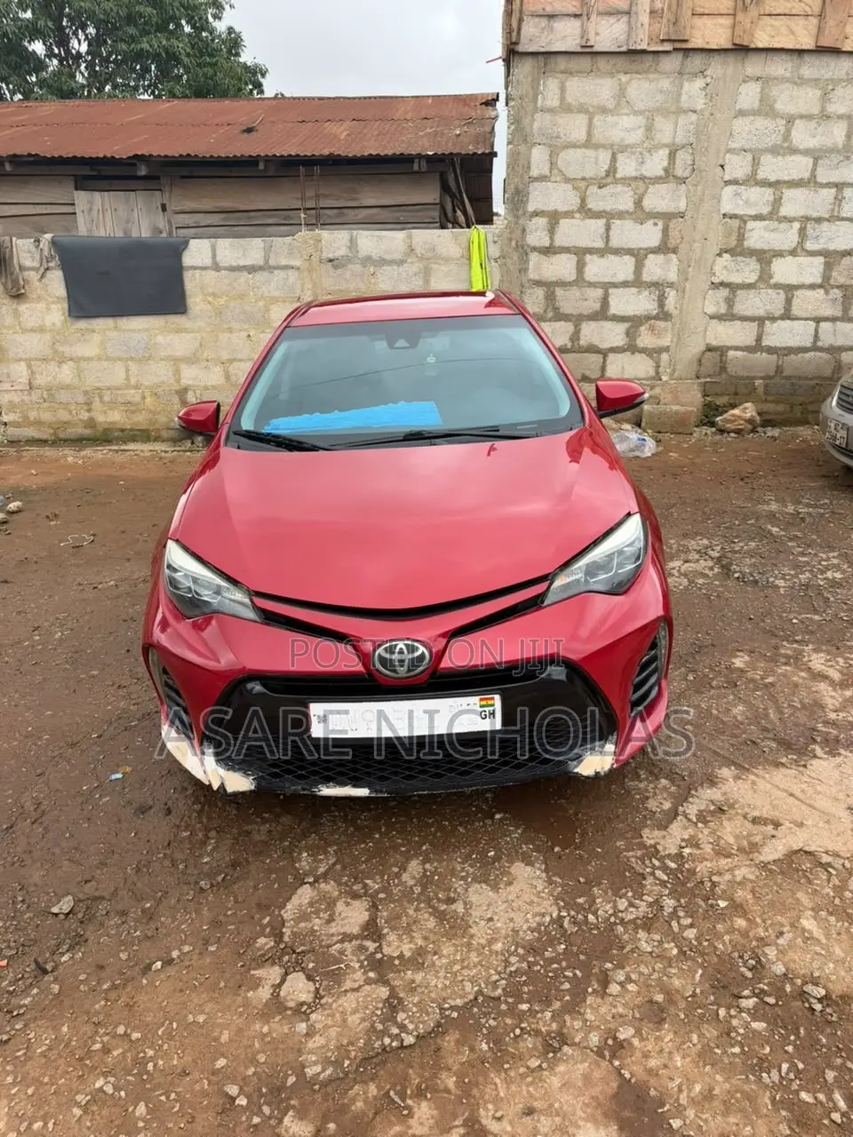 Toyota Corolla 2017 Red