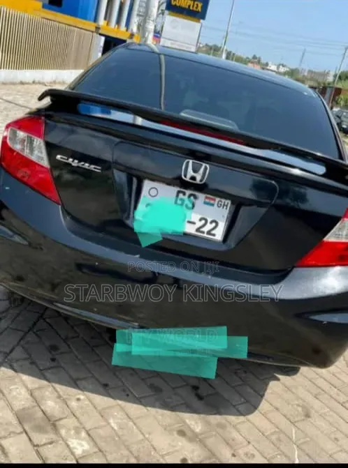 Honda Civic 1.8 3 Door Automatic 2012 Black