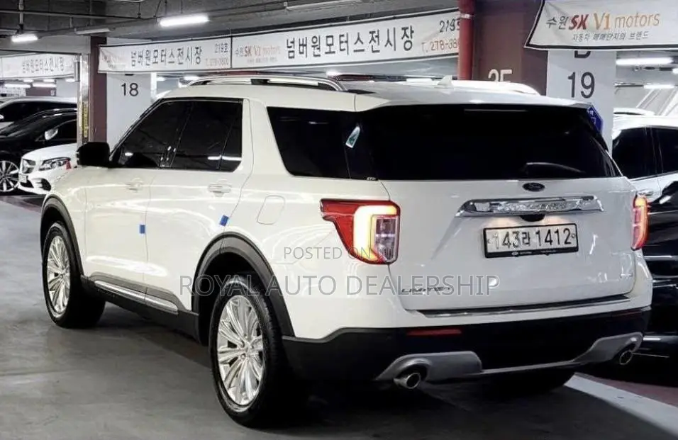 Ford Explorer Limited 4x4 2020 White