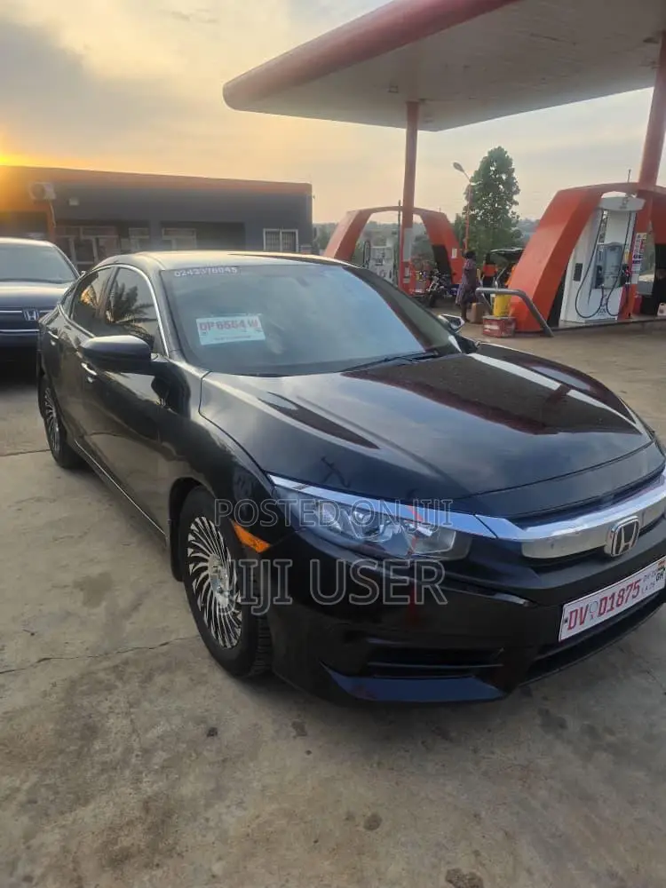 Honda Civic LX 4dr Sedan (2.0L 4cyl) 2017 Black