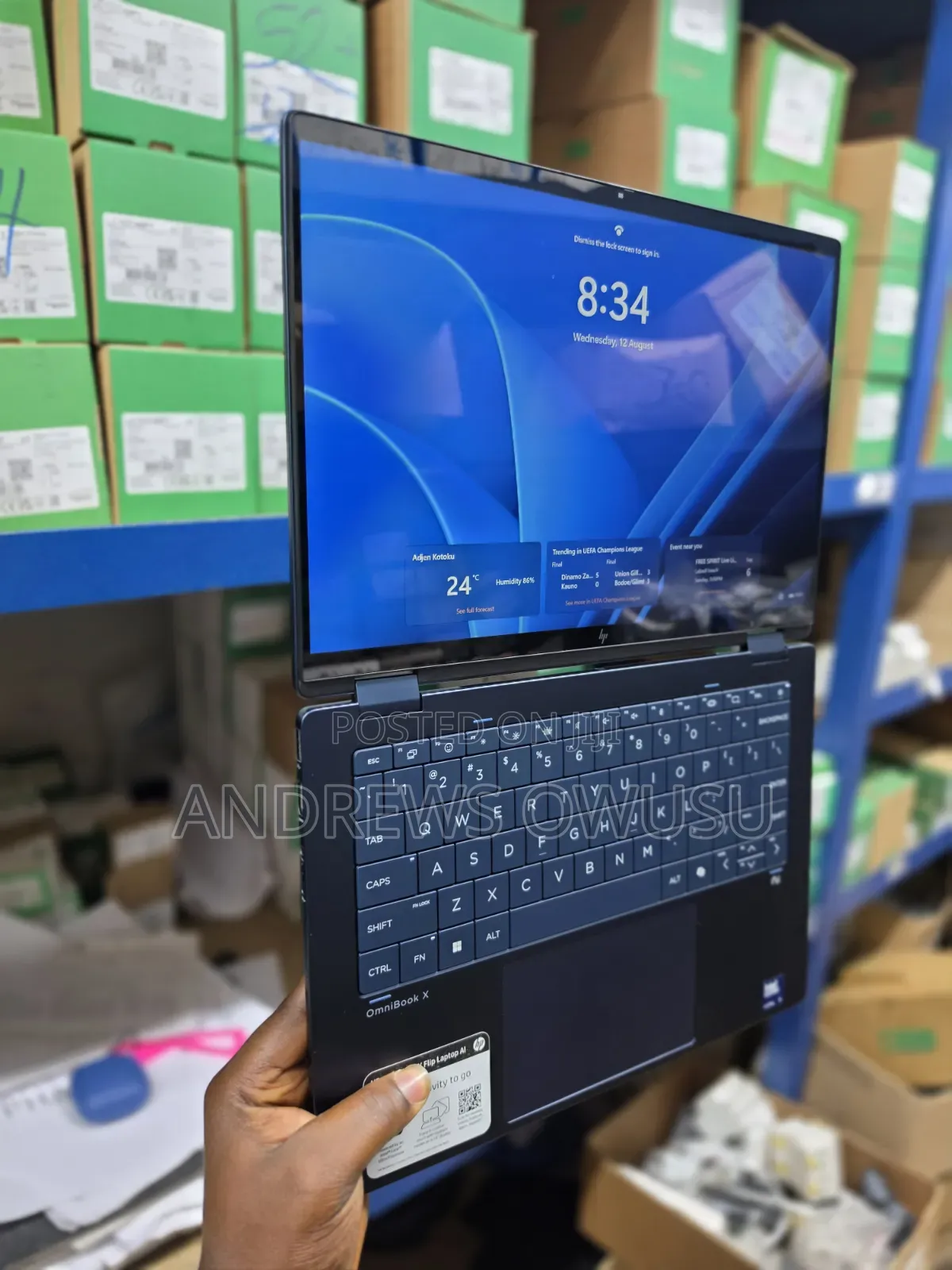 Laptop HP OmniBook X Flip 14" 16GB Intel Core Ultra 7 SSD 1T