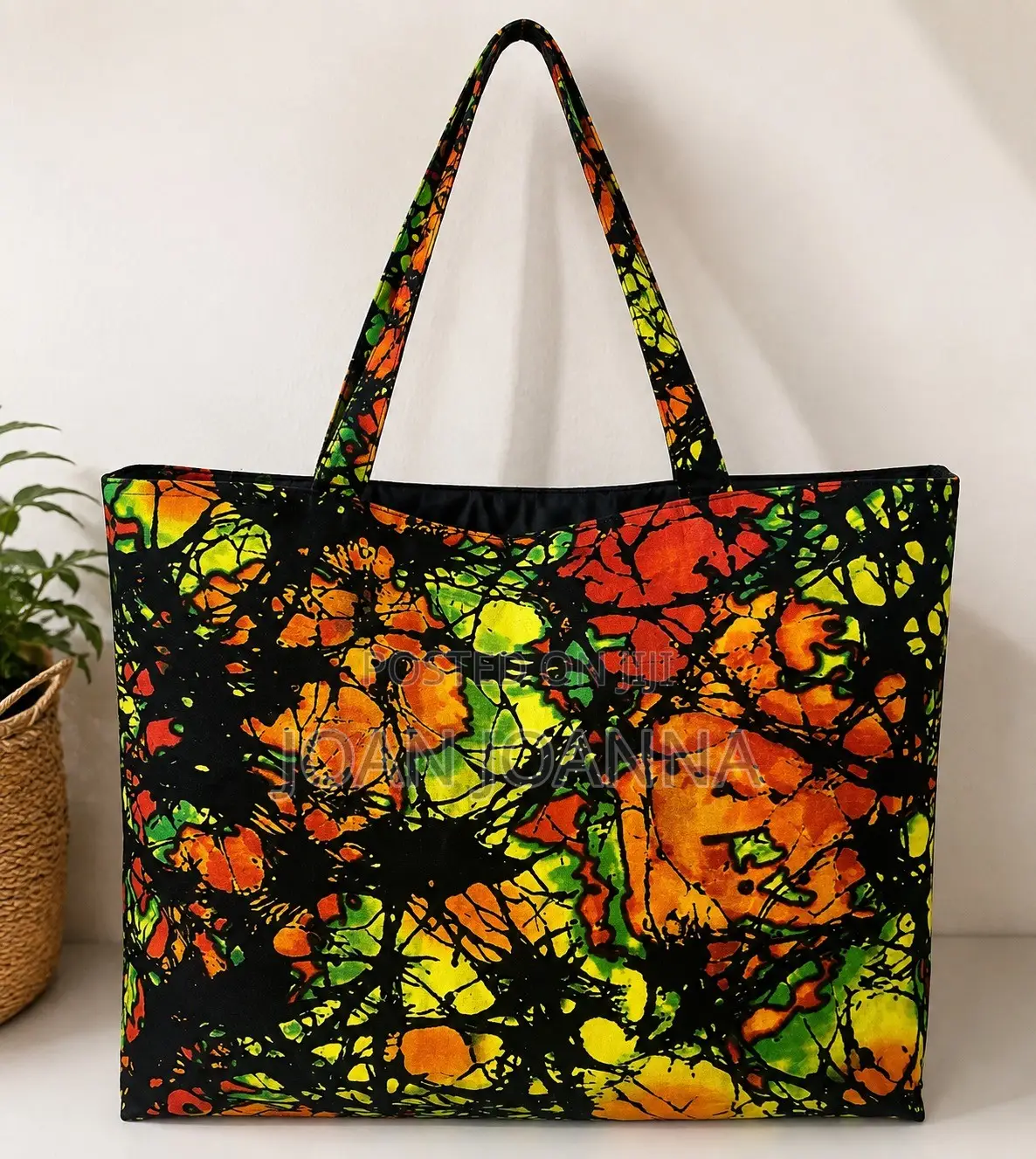 Quality African Ankara Tote Bags With Purse