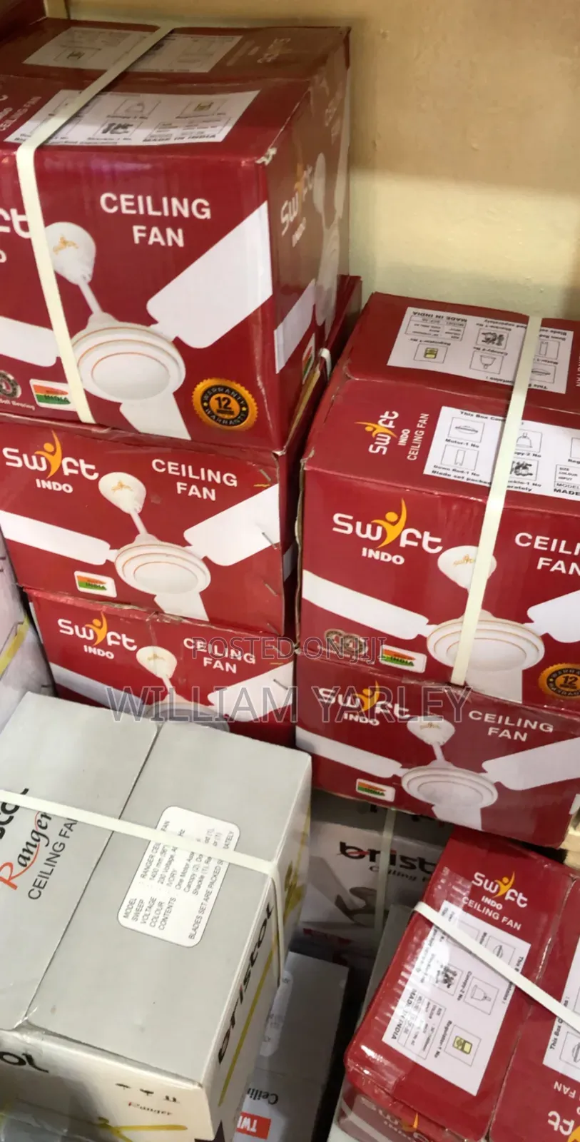 Luxury Swift Long and Medium Ceiling Fans