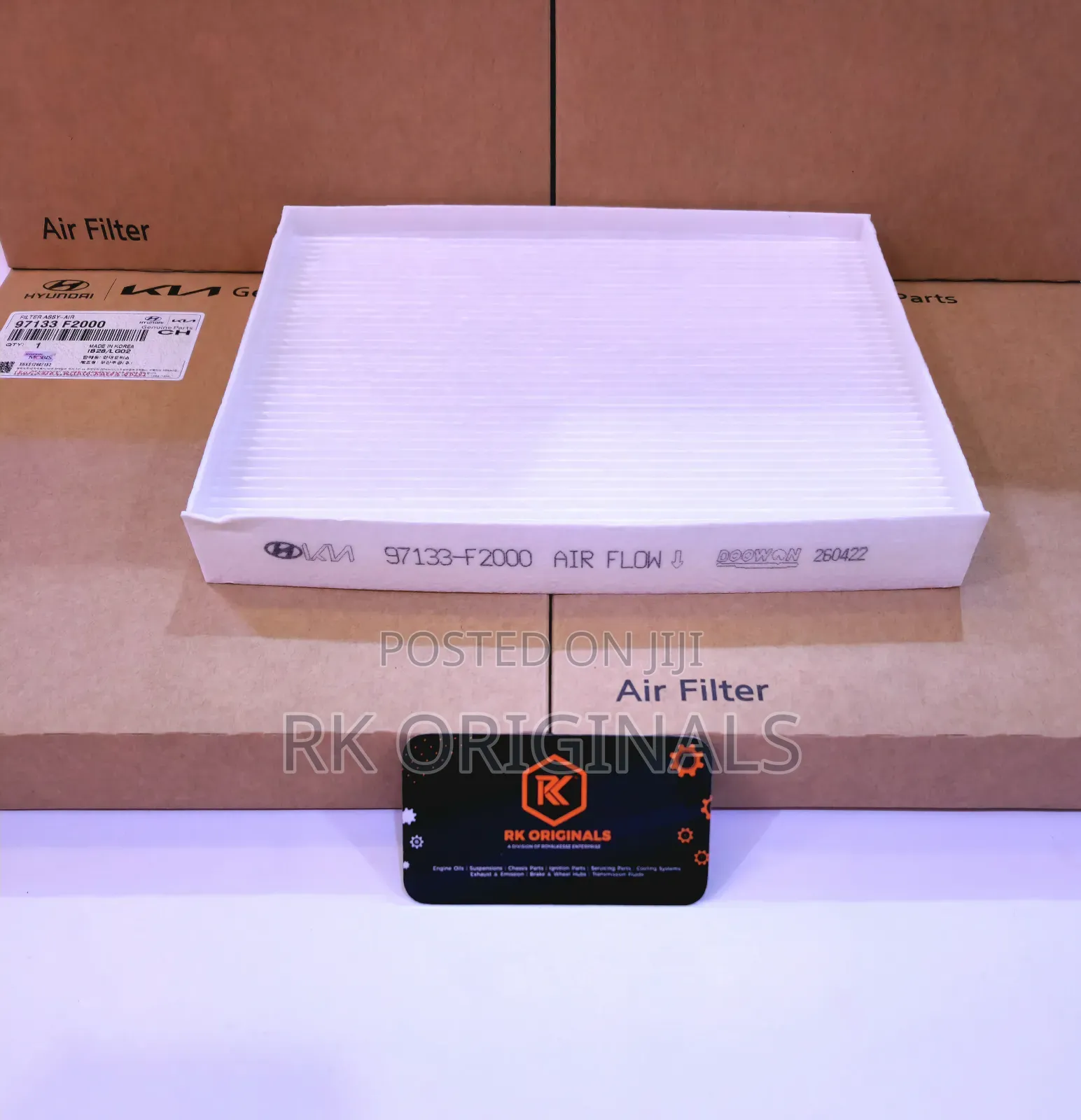 Elantra 17-20/Accent 18-22/Kona/Ioniq/Rio/Forte 19-24 AC Cabin Filter