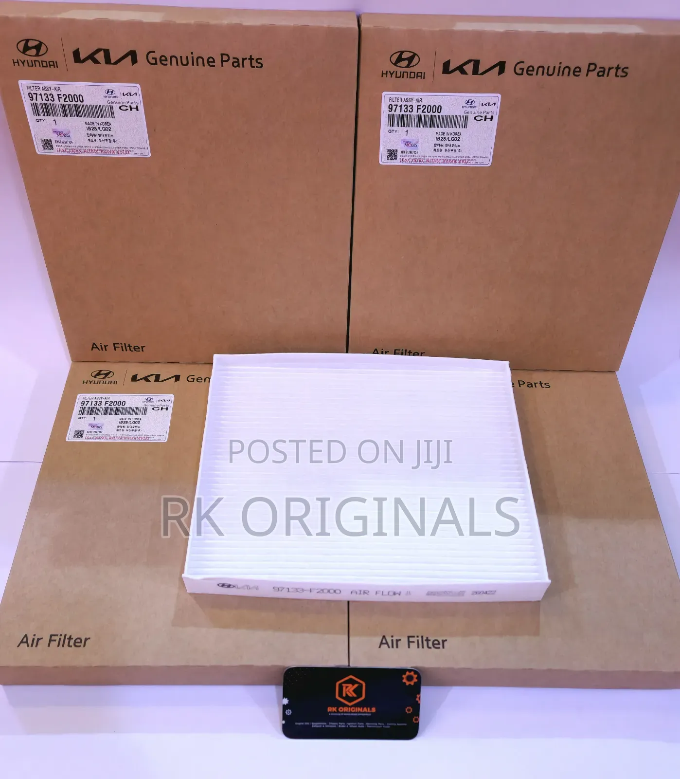 Elantra 17-20/Accent 18-22/Kona/Ioniq/Rio/Forte 19-24 AC Cabin Filter