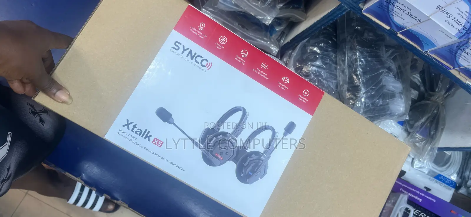 Synco Xtalk X5 Wireless Intercom Headset System