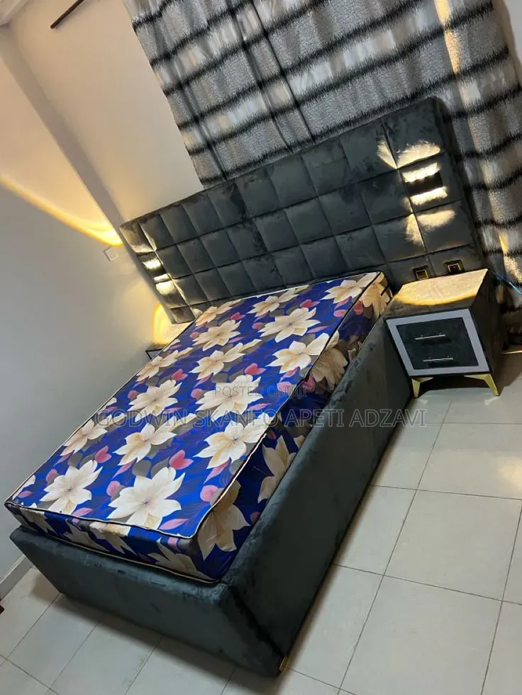 Queen Size Bed Frame and Mattress Available