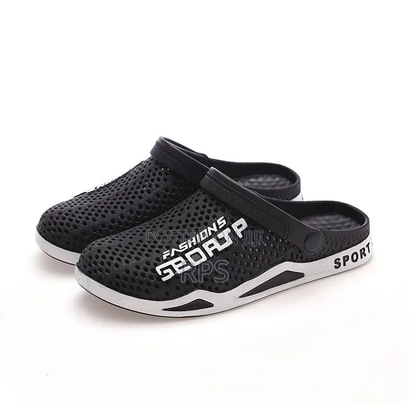 Beach Clog Sandals, Non-Slip Soft Rubber Cool Slippers