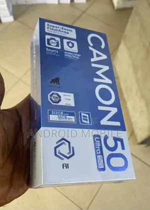 New Tecno Camon 50 Ultra 512 GB Black