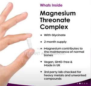 Magnesium Theonate Complex With Added Glycinate 180 Capsules