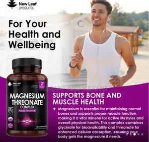 Magnesium Theonate Complex With Added Glycinate 180 Capsules