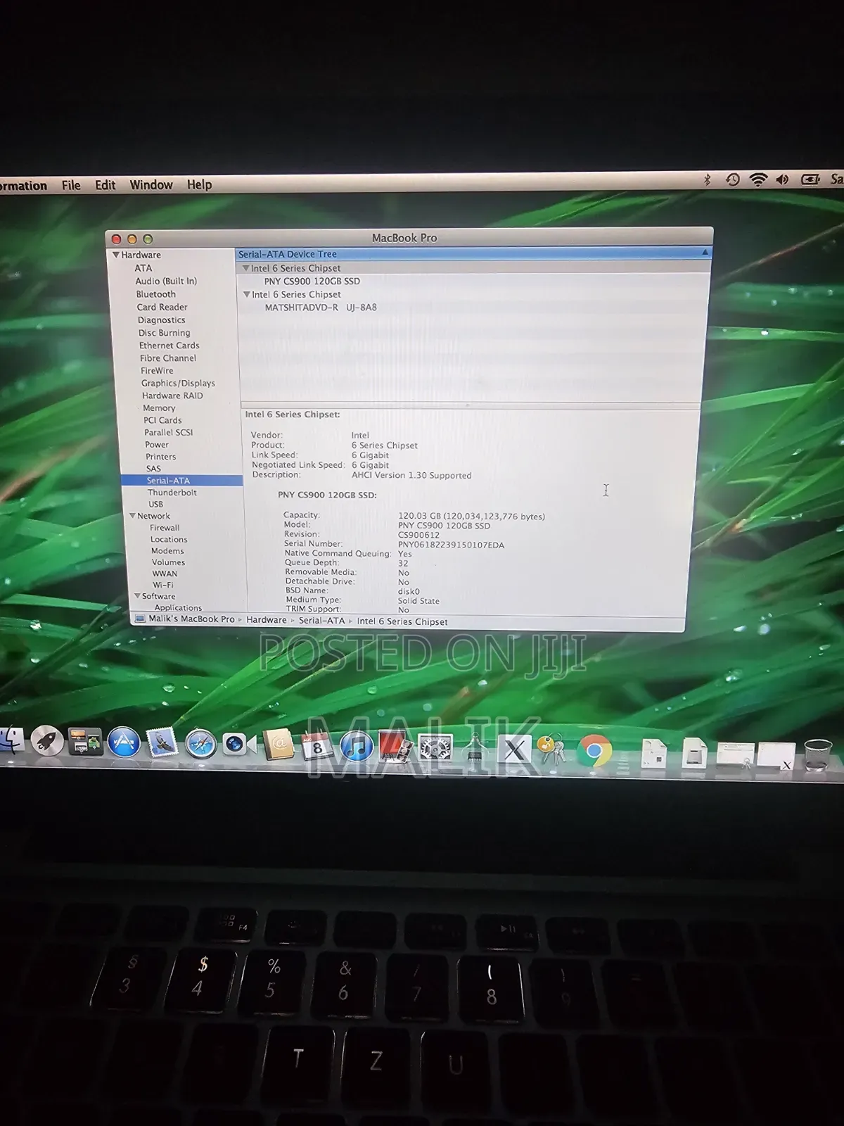 Laptop Apple MacBook Pro 2011 4GB Intel Core i5 SSD 128GB