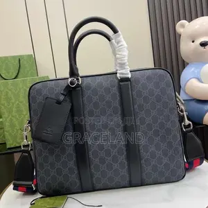 This Is Original Gucci Black Briefcase